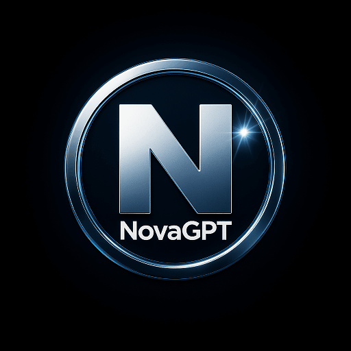 NovaGPT logo – AI-first commerce decision infrastructure