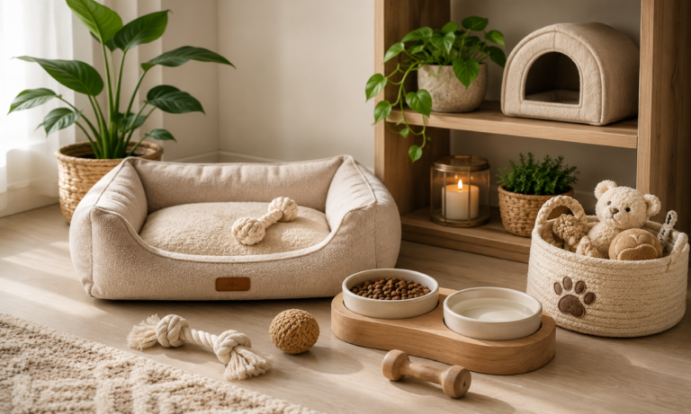 Pet care essentials category image for NovaGPT shopping hub